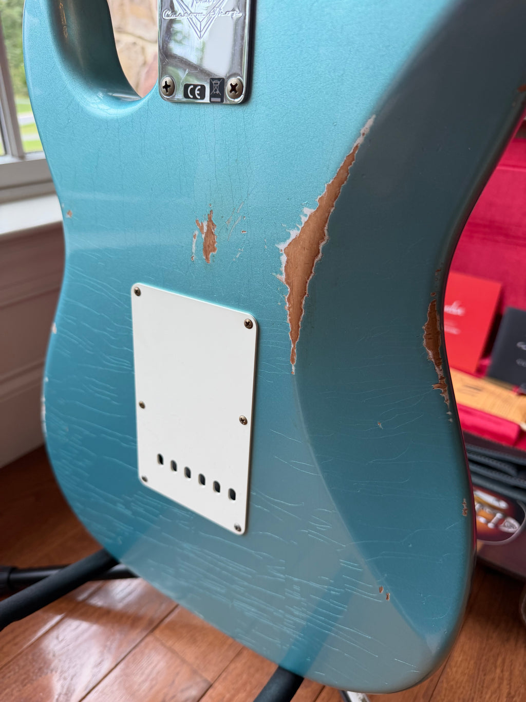 2025 Fender Custom Shop ‘59 Stratocaster B5 HSS LTD Relic - Daphne Blue Metallic