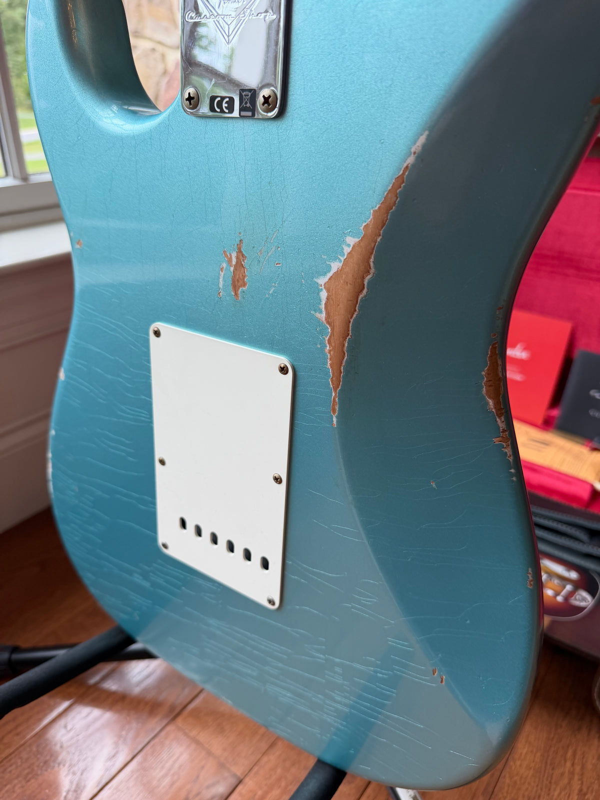 2025 Fender Custom Shop ‘59 Stratocaster B5 HSS LTD Relic - Daphne Blue Metallic