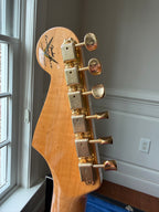 2025 Fender Custom Shop ‘65 Stratocaster Gold Hardware Channel Bound LTD LCC - Ice Blue Metallic