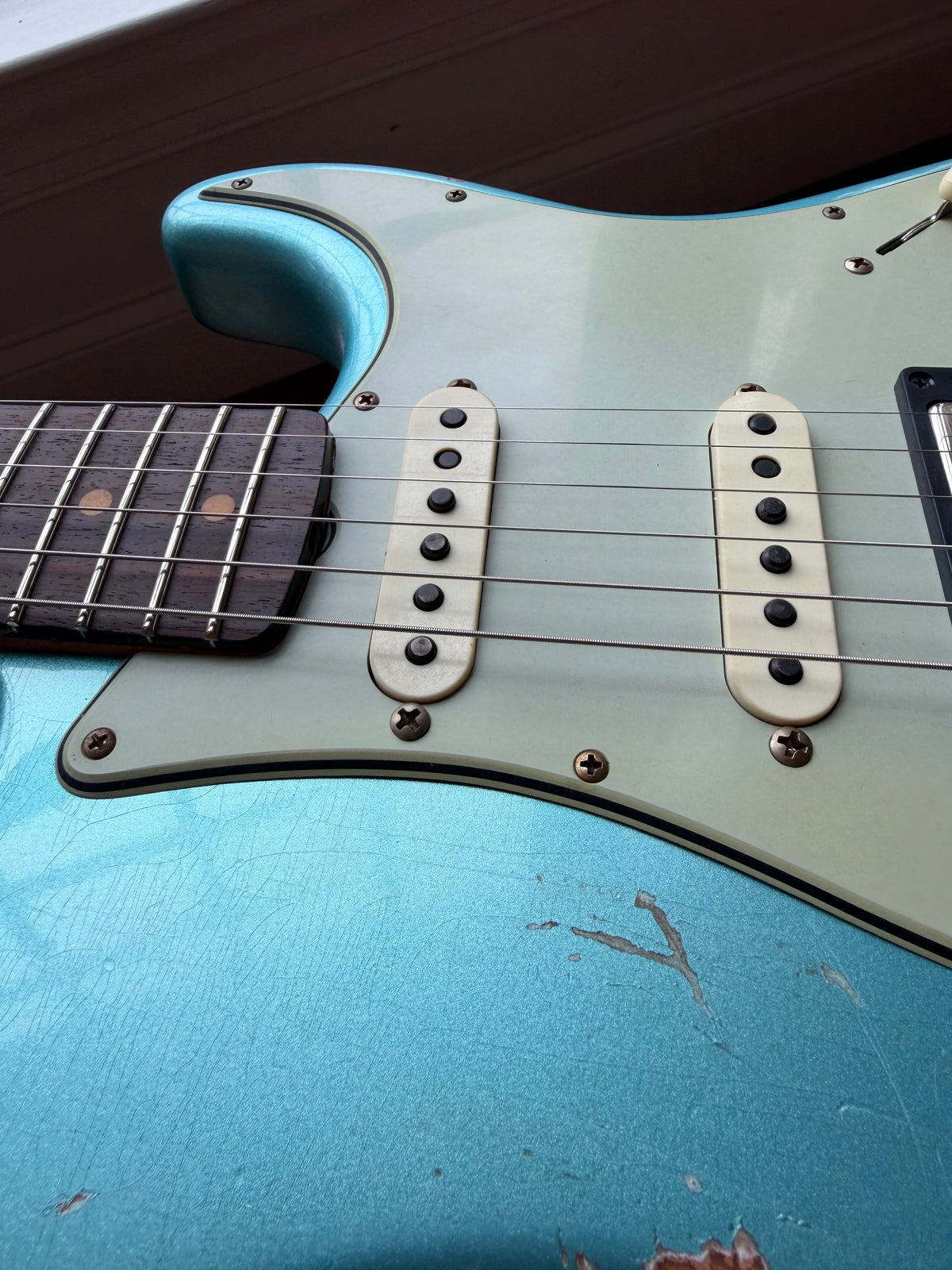 2025 Fender Custom Shop ‘59 Stratocaster B5 HSS LTD Relic - Daphne Blue Metallic