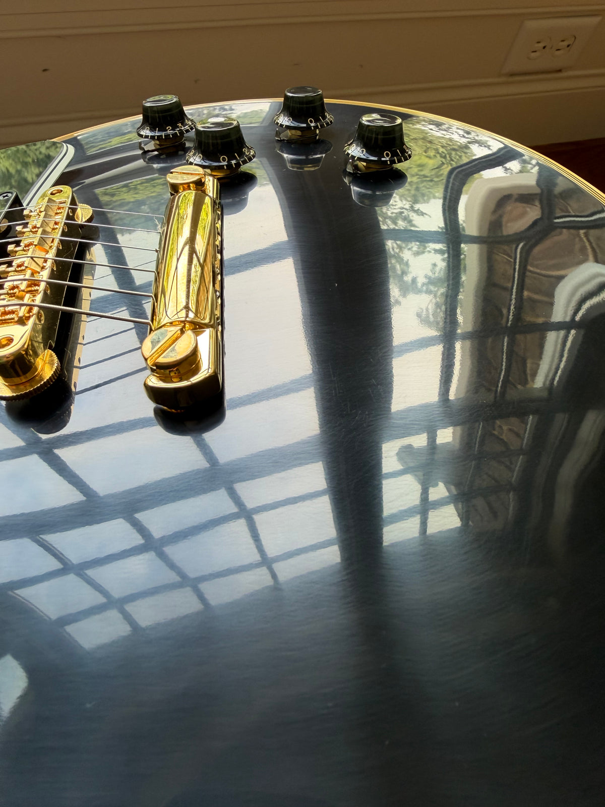 2026 Gibson Custom Shop Les Paul Custom ‘57 Reissue VOS - Ebony Black