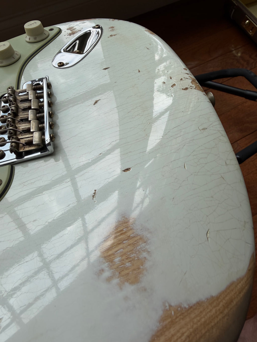 2026 Fender Custom Shop ‘62 Stratocaster 6.9 lbs HSS Heavy Relic - Olympic White