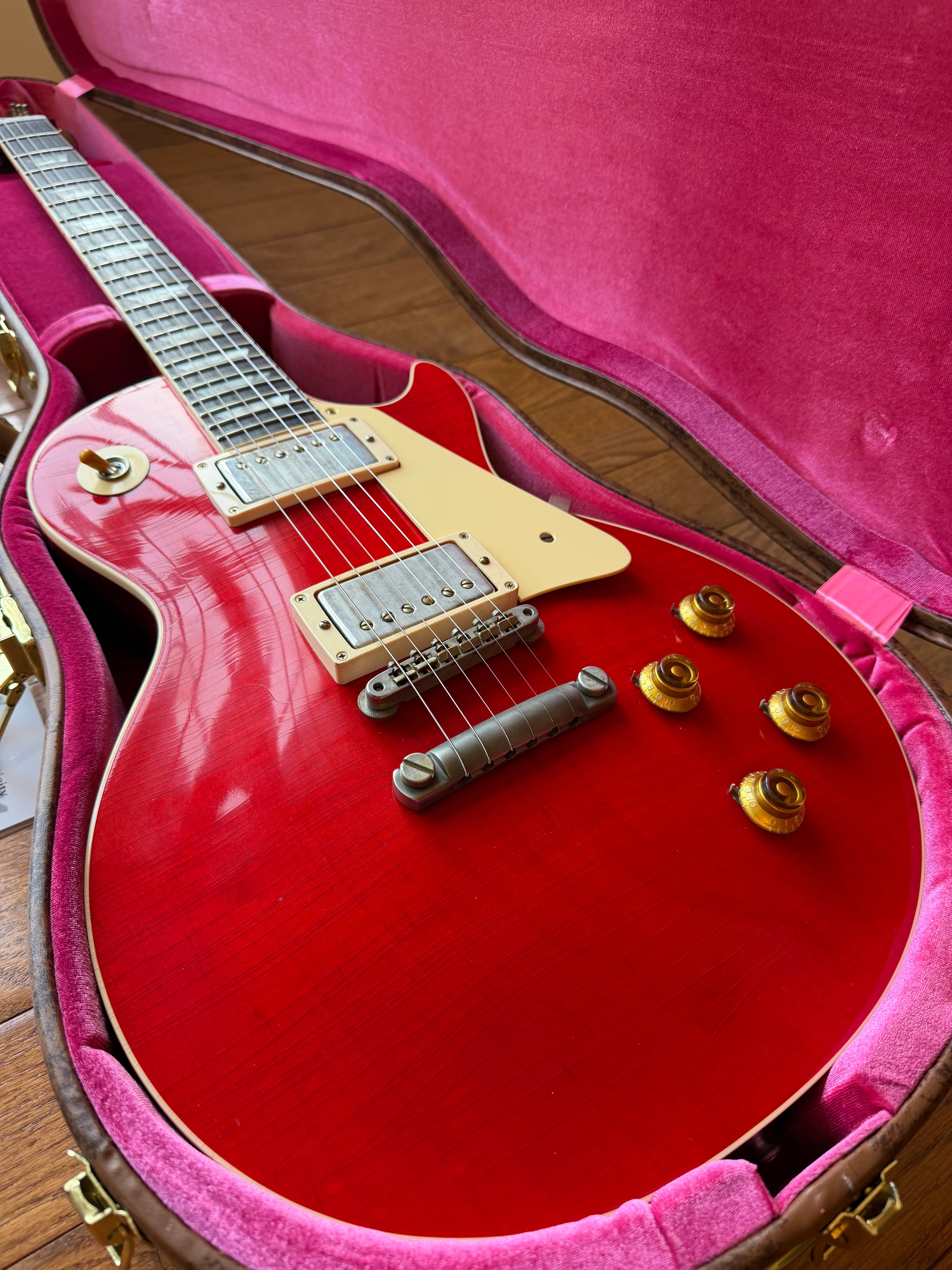 2026 Gibson Custom Shop Les Paul ‘58 Reissue R8 Chambered Murphy Lab Ultra Light Aged - Sweet Cherry Red