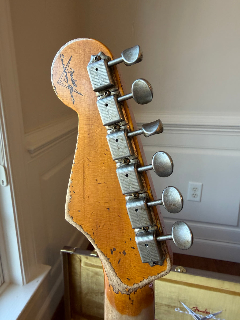 2026 Fender Custom Shop ‘61 Stratocaster SR25 Super Heavy Relic - Red Sparkle over 3 Tone Sunburst