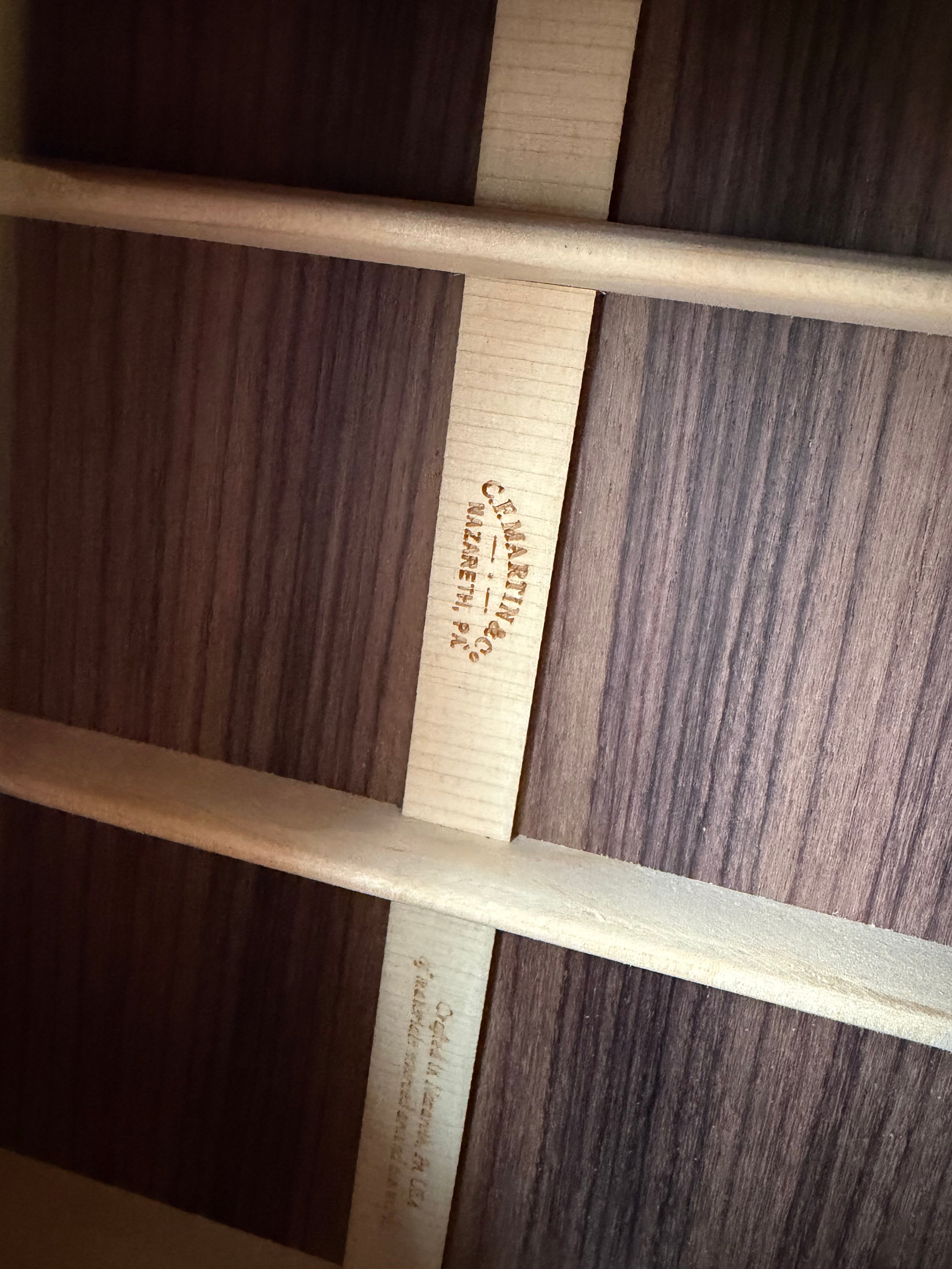 2023 Martin Custom Shop D-28 Adirondack Spruce Top - Natural - Image 4