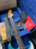 2024 Fender Custom Shop ‘67 Stratocaster Channel Bound Neck Relic - Aged Ocean Turquoise