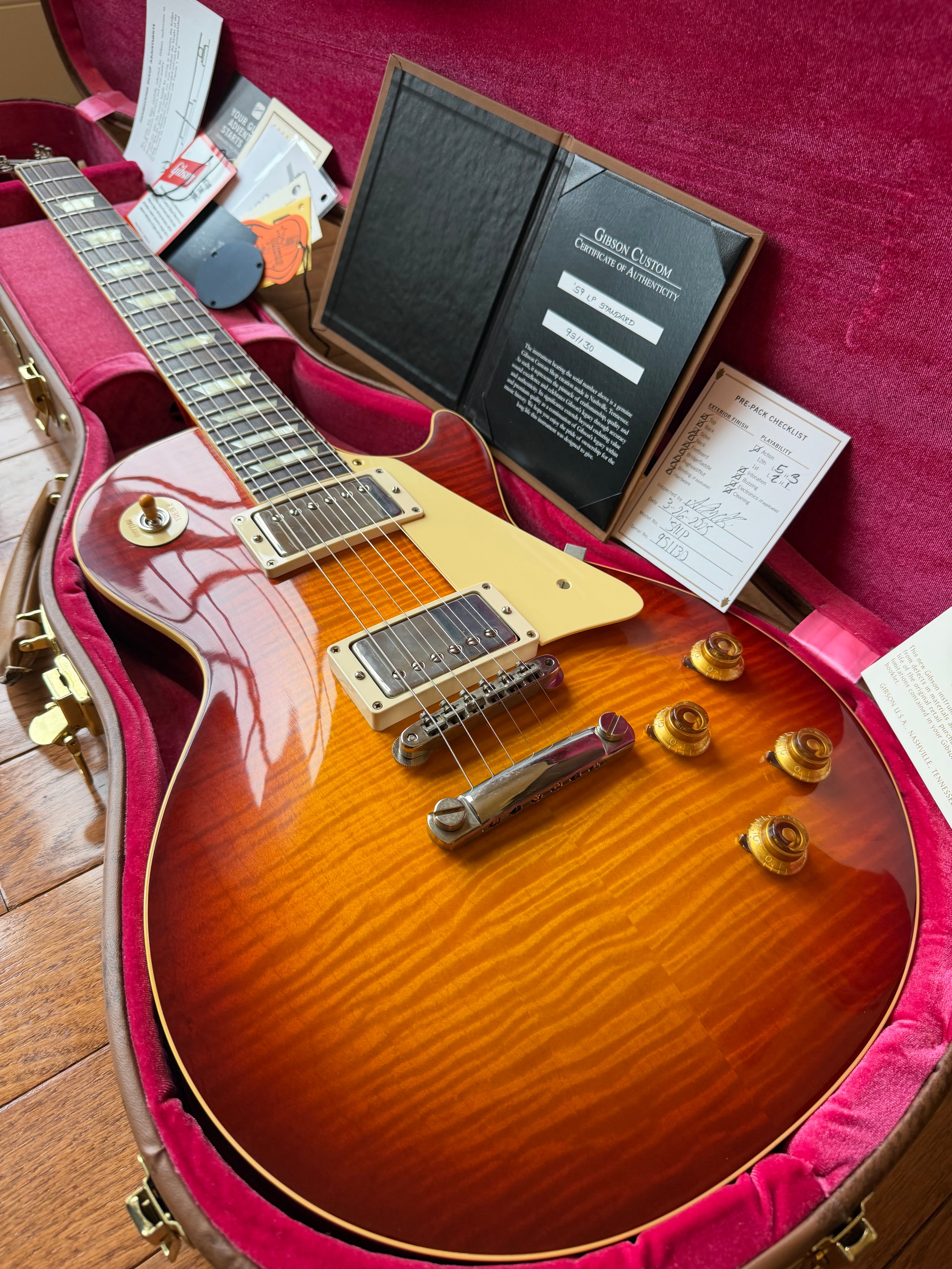 2025 Gibson Custom Shop Les Paul Standard ‘59 Reissue R9 BOTB Page 74