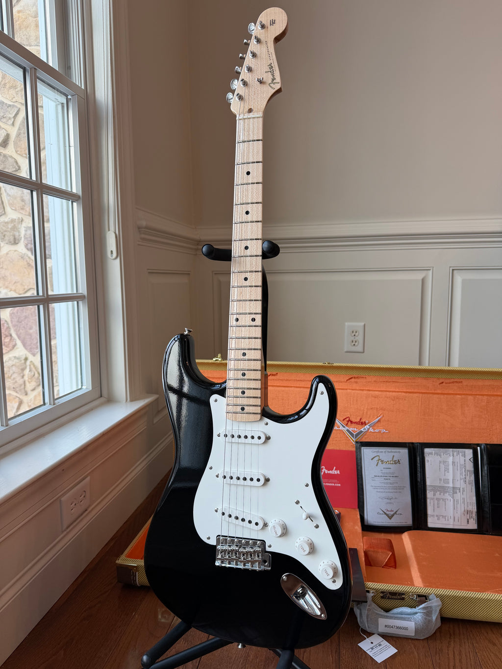 2026 Fender Custom Shop '58 Stratocaster W25 TCP Time Capsule - Aged Black - Image 3