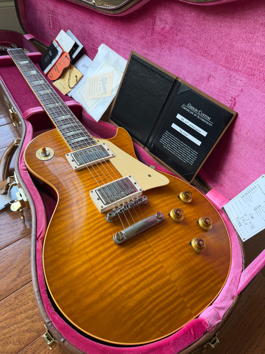 2026 Gibson Custom Shop '59 Les Paul Standard Reissue VOS - Dirty Lemon Burst