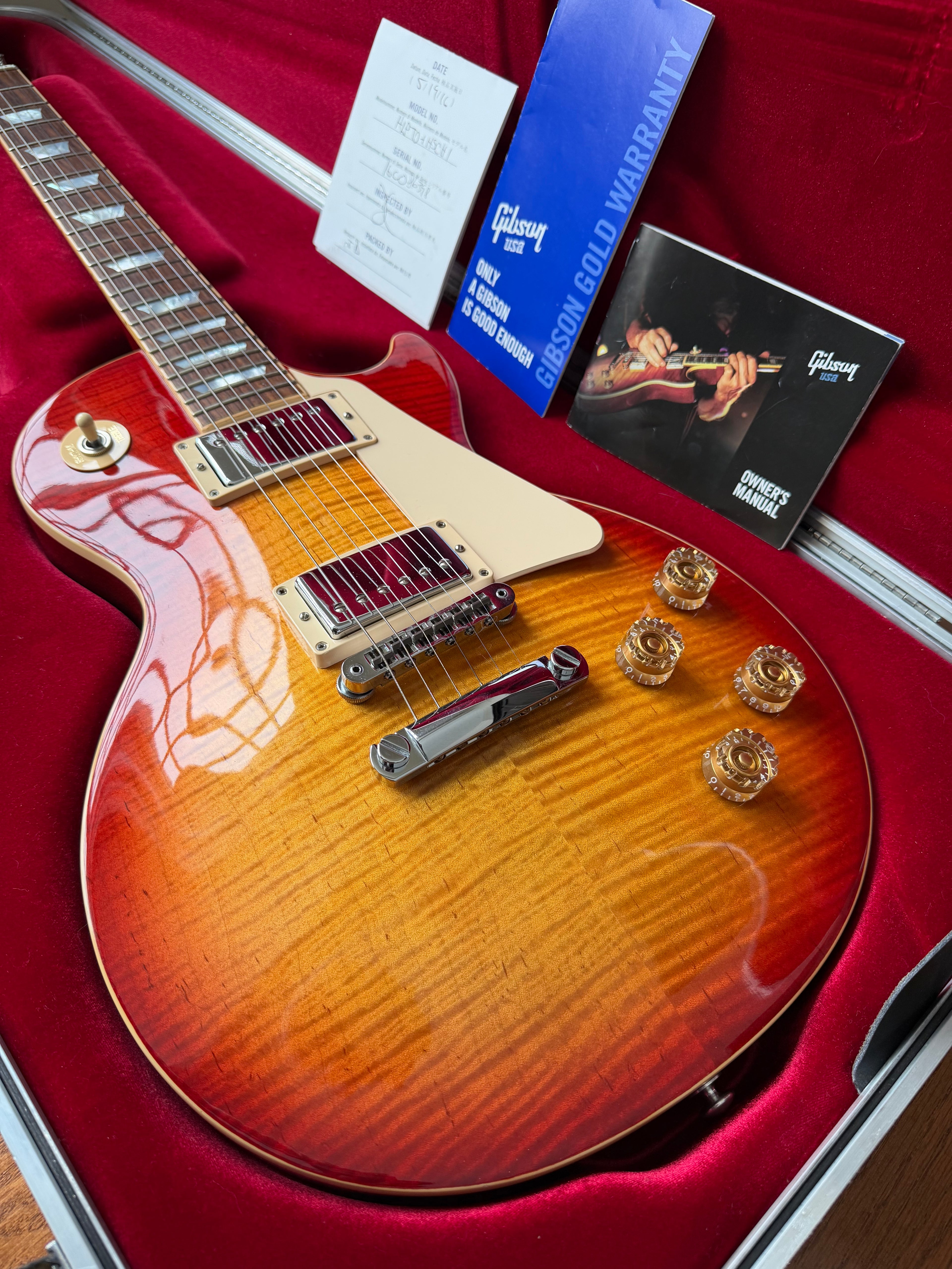 2016 Gibson Les Paul Traditional HP High Performance - Cherry Sunburst - Image 1
