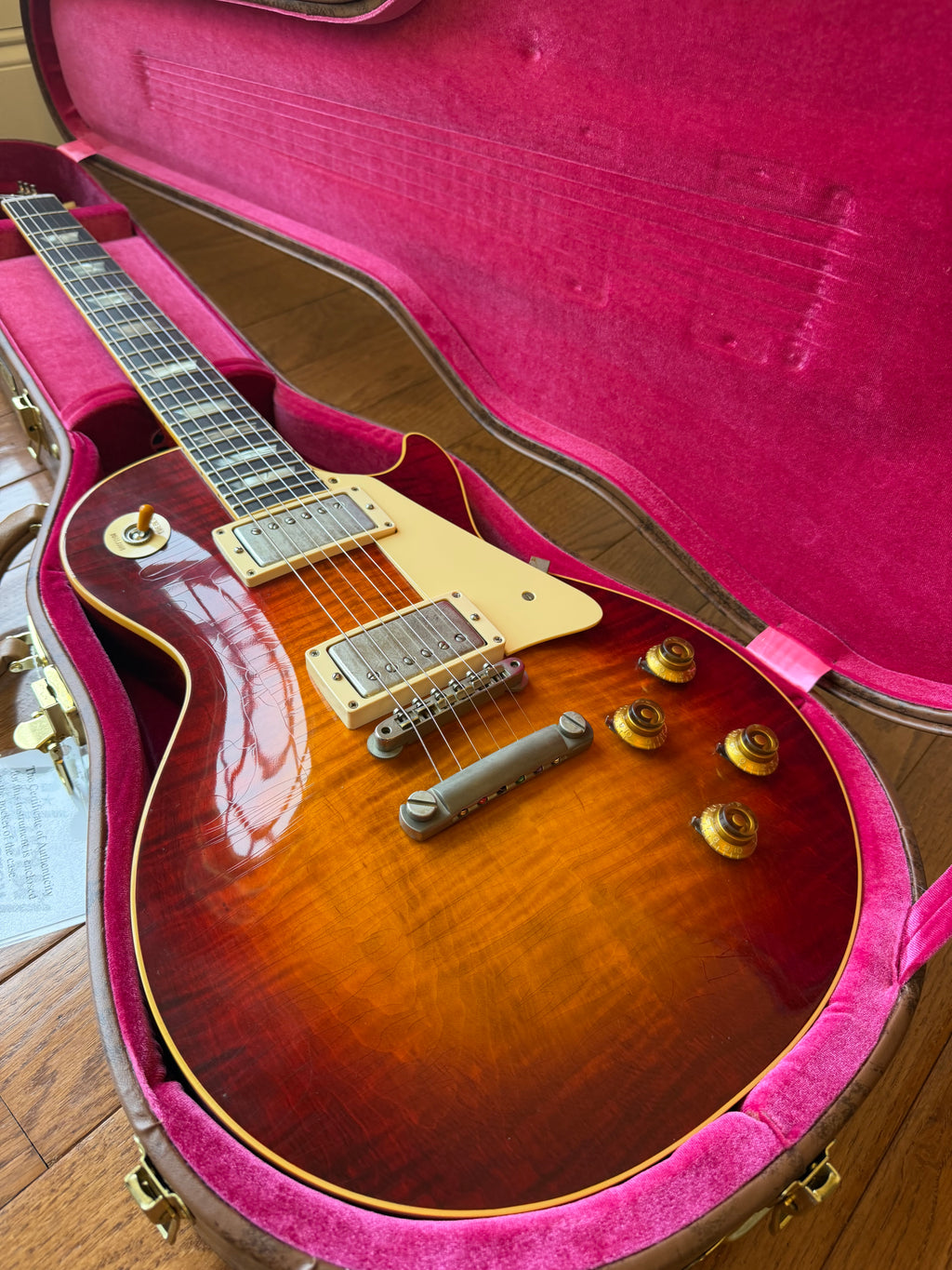 2026 Gibson Custom Shop Les Paul Standard ‘59 Reissue R9 Murphy Lab Ultra Light Aged - Factory Burst