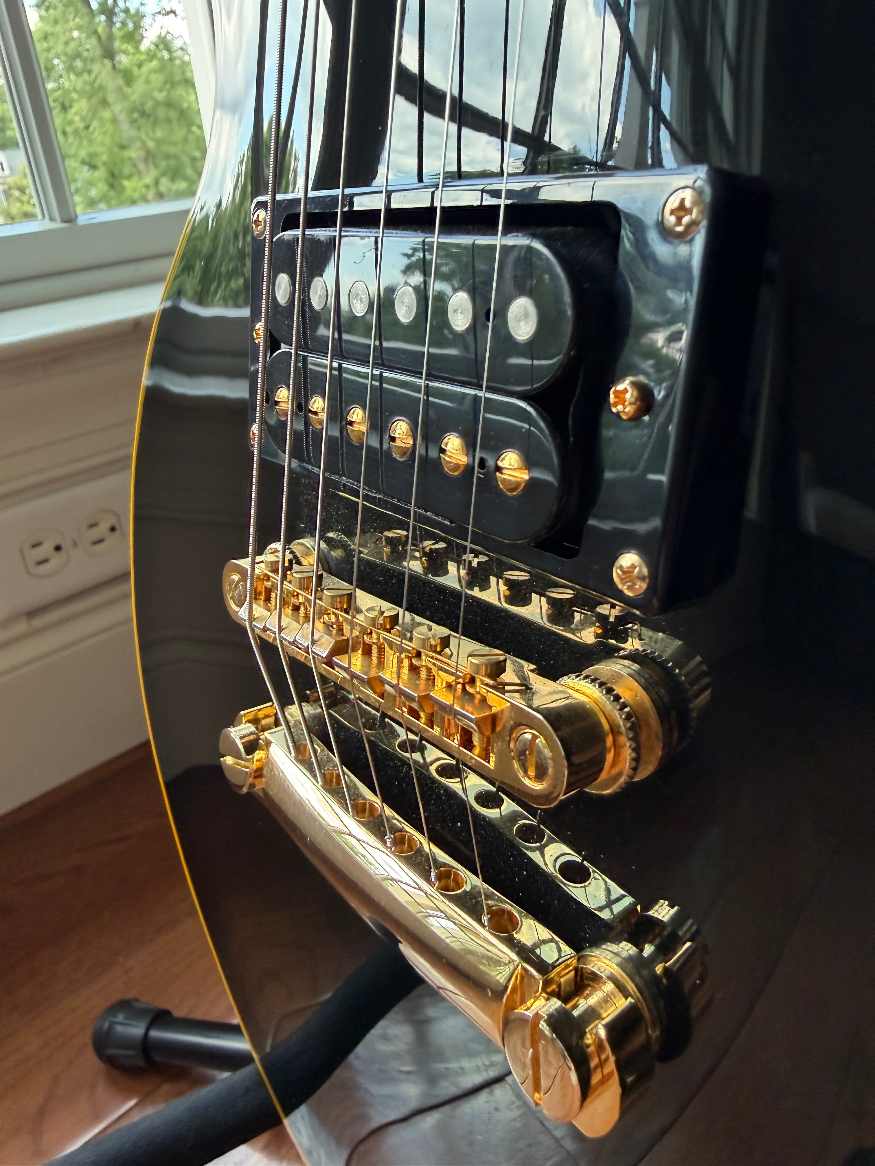 2014 Epiphone Les Paul Custom Classic - Ebony Black