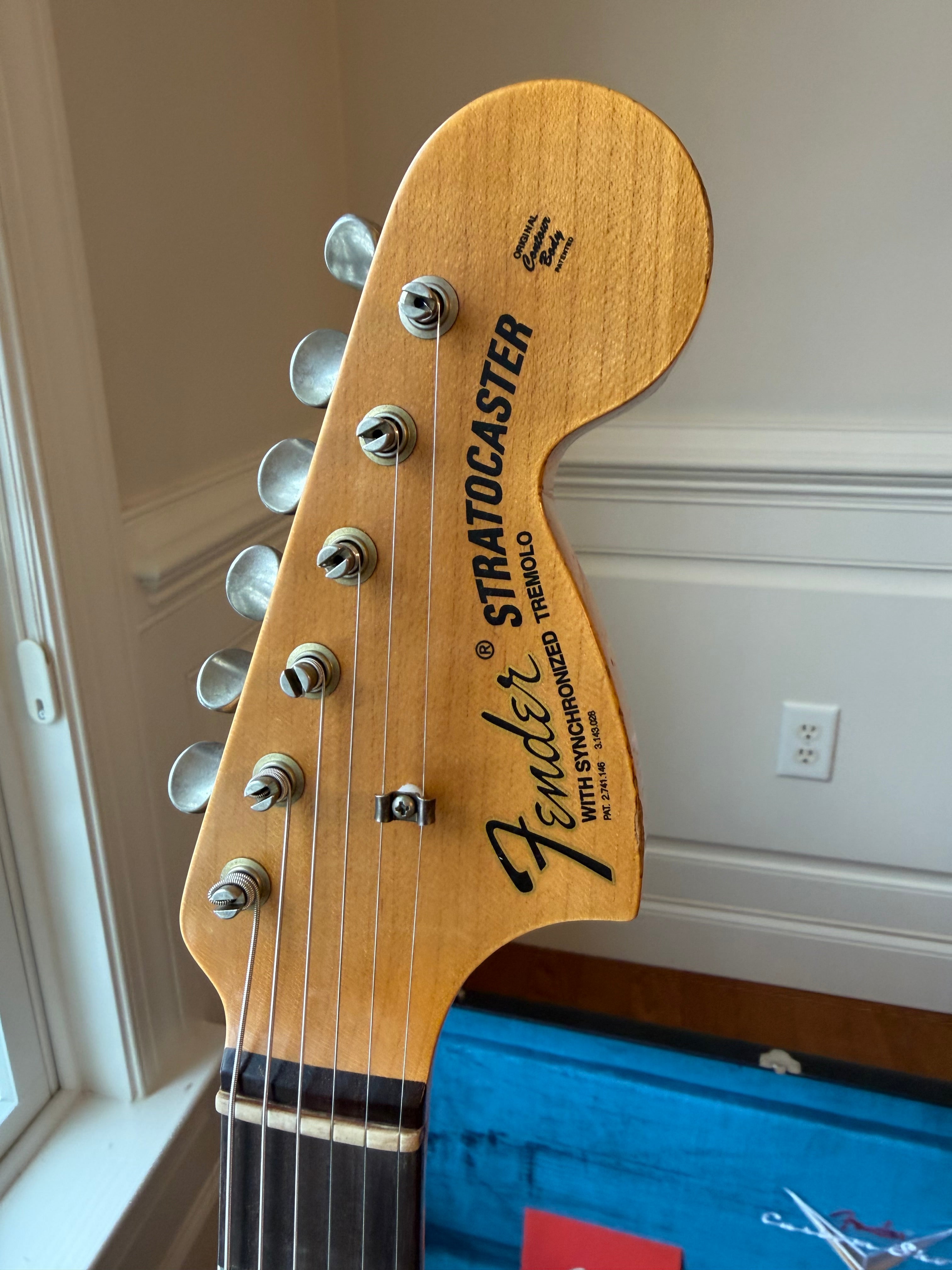2026 Fender Custom Shop Stratocaster Pro W25 Relic - Aged Lake Placid Blue - Image 8