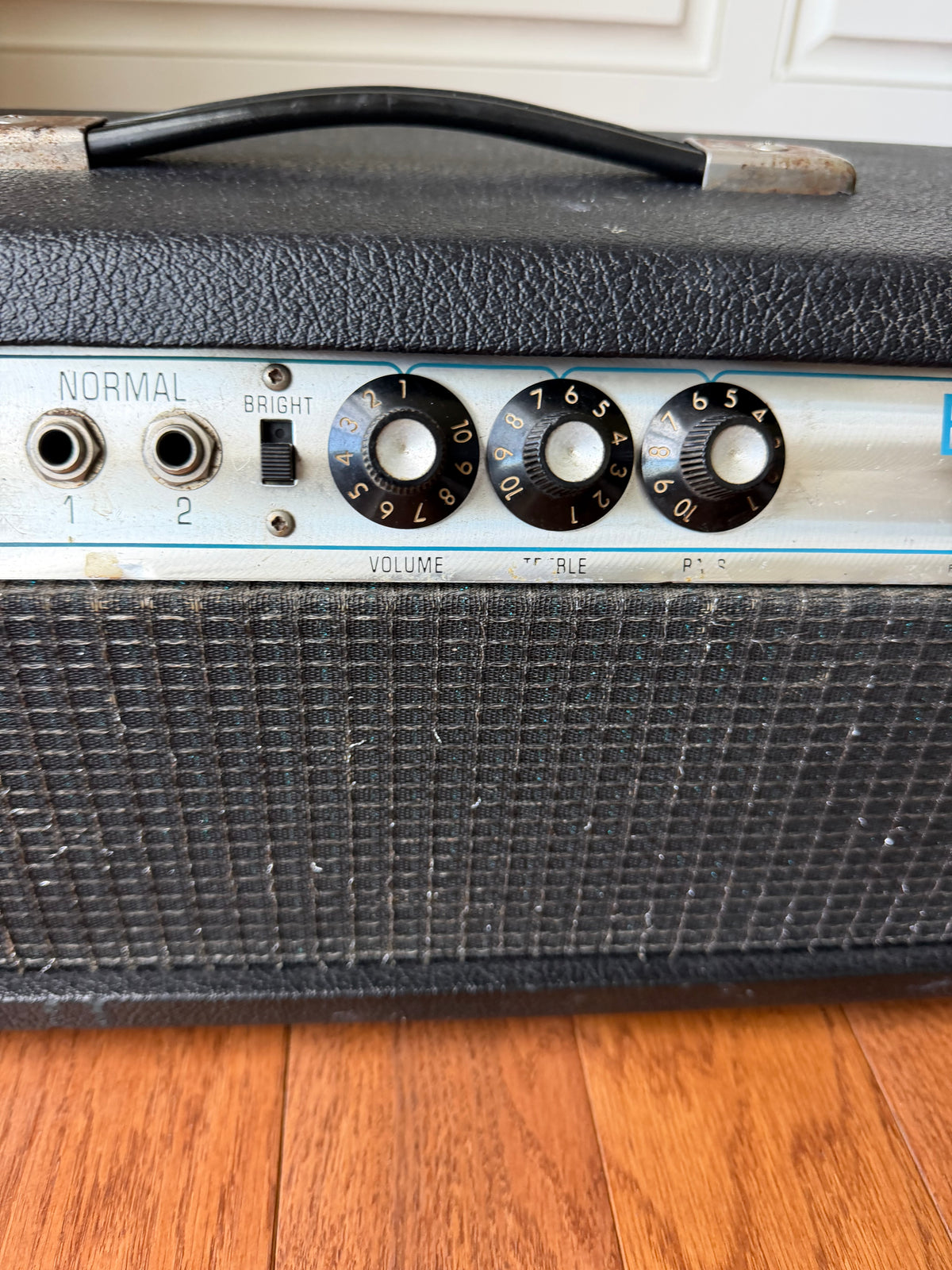 1976 Fender Bassman 50 Silverface Guitar Amp Head