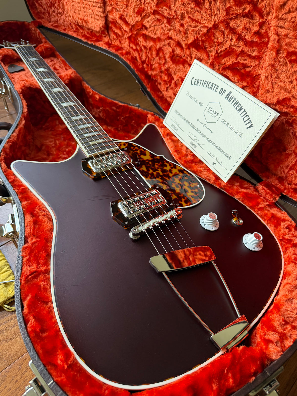 2022 Frank Brothers TL Arcade - Metallic Oxblood