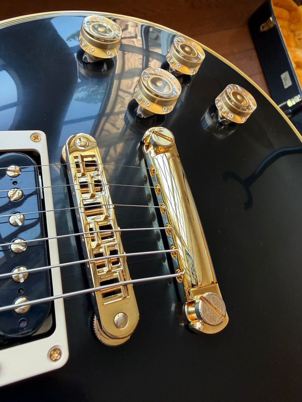 2026 Gibson Custom Shop Les Paul Custom Peter Frampton “Phenix” Inspired VOS - Ebony Black