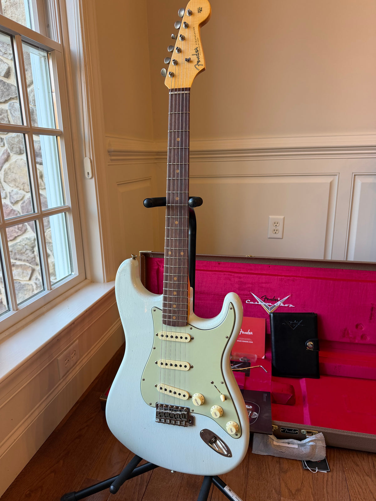 2025 Fender Custom Shop ‘59 Stratocaster Journeyman - Faded Aged Sonic Blue