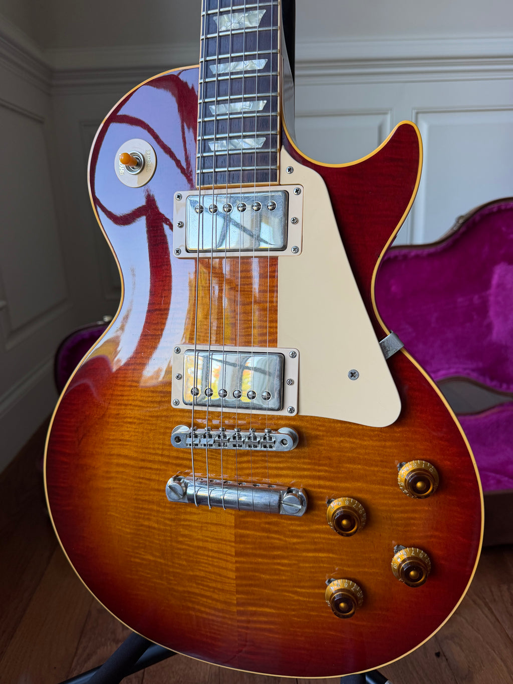 1988 Gibson Pre-Historic Les Paul Standard ‘59 Reissue R9 - Heritage Cherry Sunburst