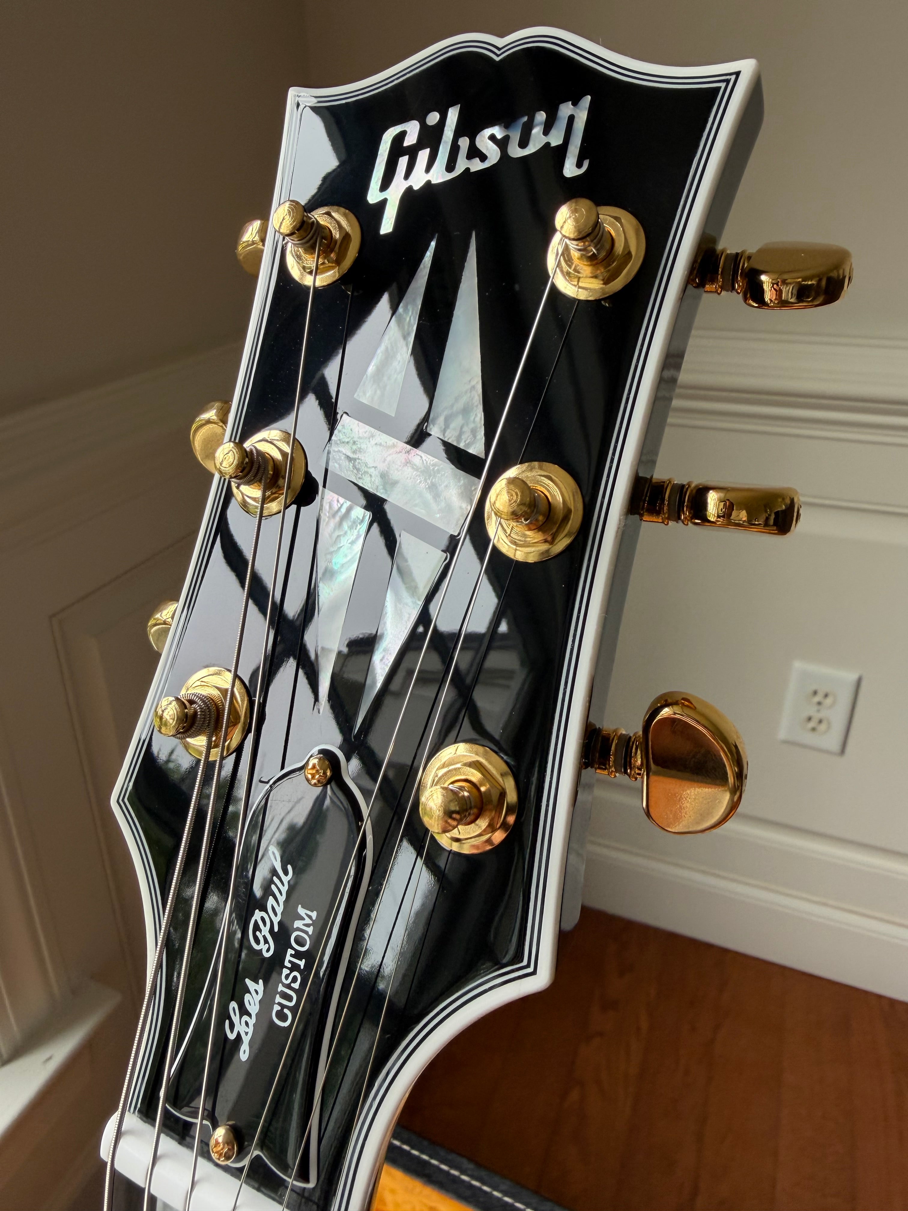 2026 Gibson Custom Shop Les Paul Custom - Ebony Black
