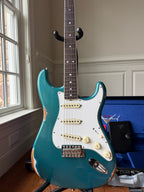 2024 Fender Custom Shop ‘67 Stratocaster Channel Bound Neck Relic - Aged Ocean Turquoise
