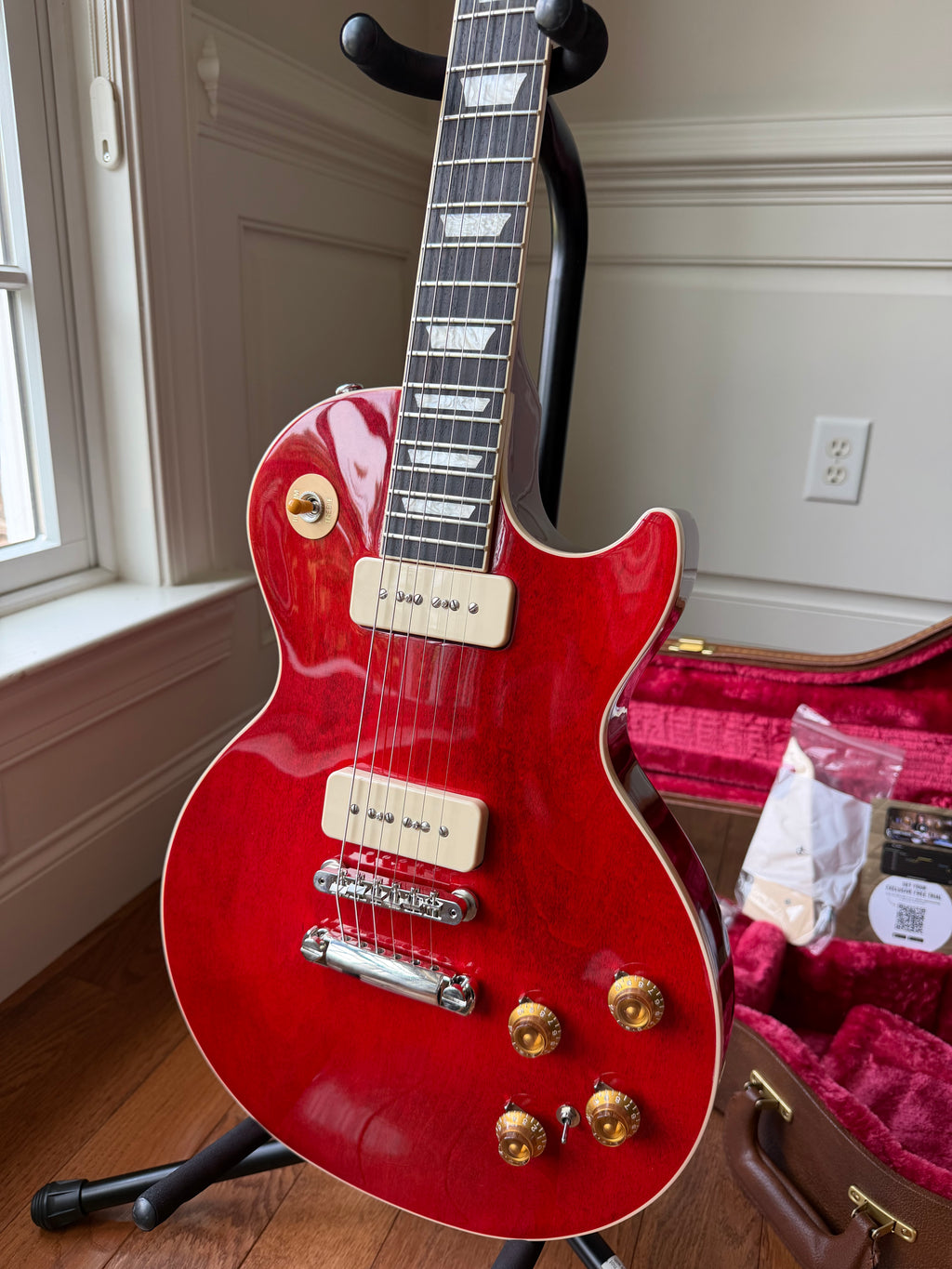 2025 Gibson Les Paul Warren Haynes 50s P90 - 60s Cherry