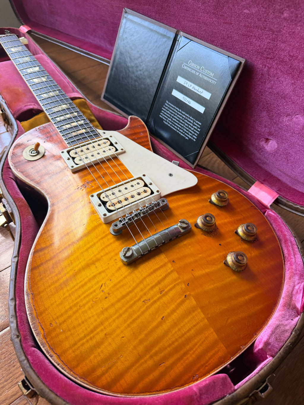 2022 Gibson Custom Shop Tom Doyle “Time Machine” Les Paul ‘59 R9 Historic Aged