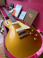 2026 Gibson Custom Shop Les Paul Standard ‘56 Reissue R6 Double Gold VOS - Gold Top