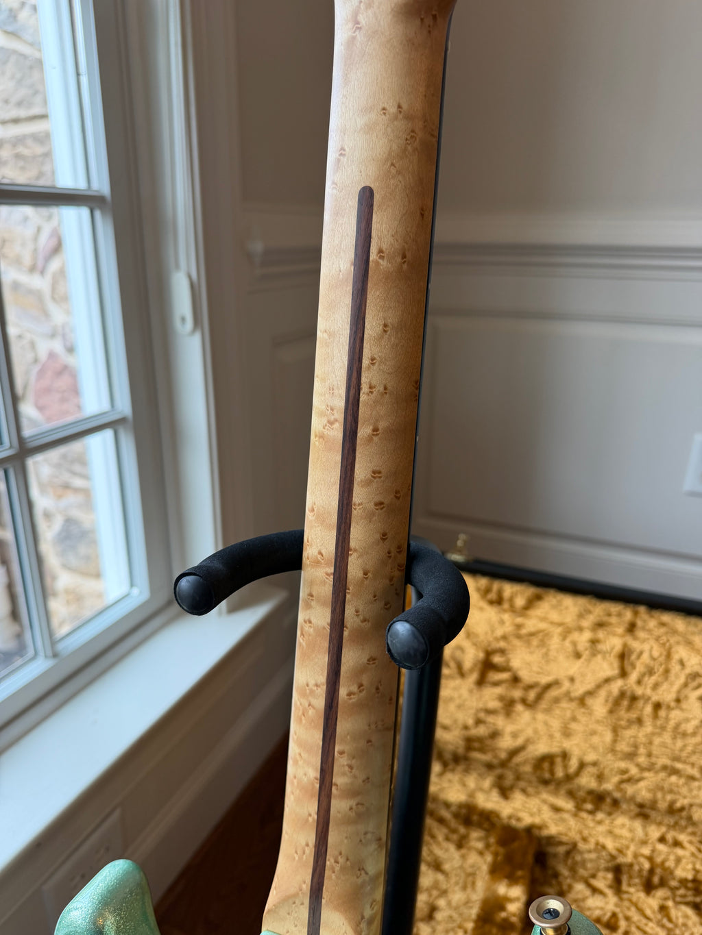 2015 Charvel Custom Shop So Cal - Seafoam Sparkle Nitro Platinum Pink Overspray