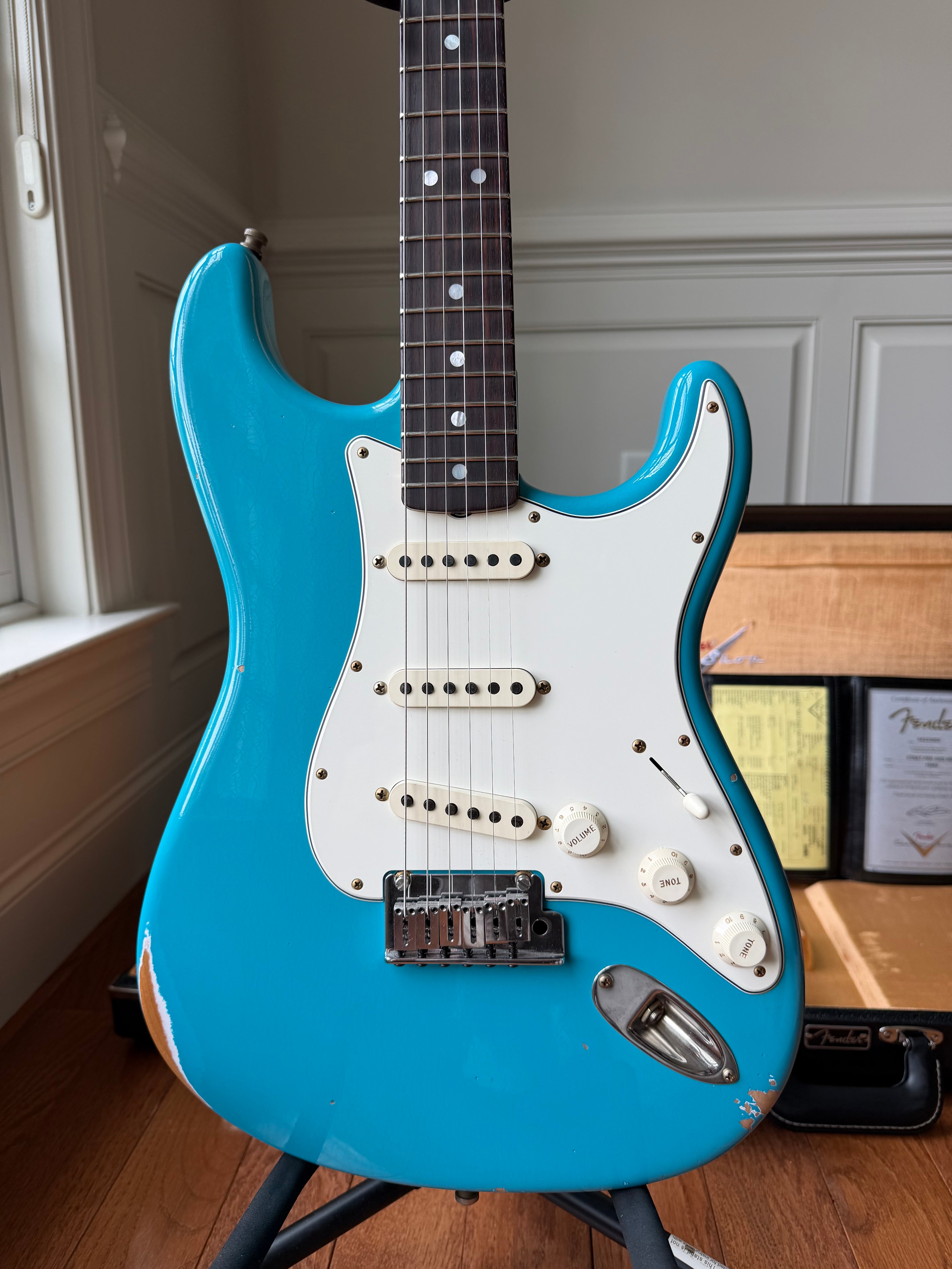 2025 Fender Custom Shop Stratocaster Pro Relic - Taos Turquoise