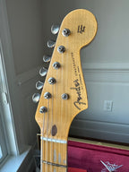 2025 Fender Custom Shop '54 Stratocaster B4 Fat LTD Relic CC - Super Faded Aged Surf Green - Image 8
