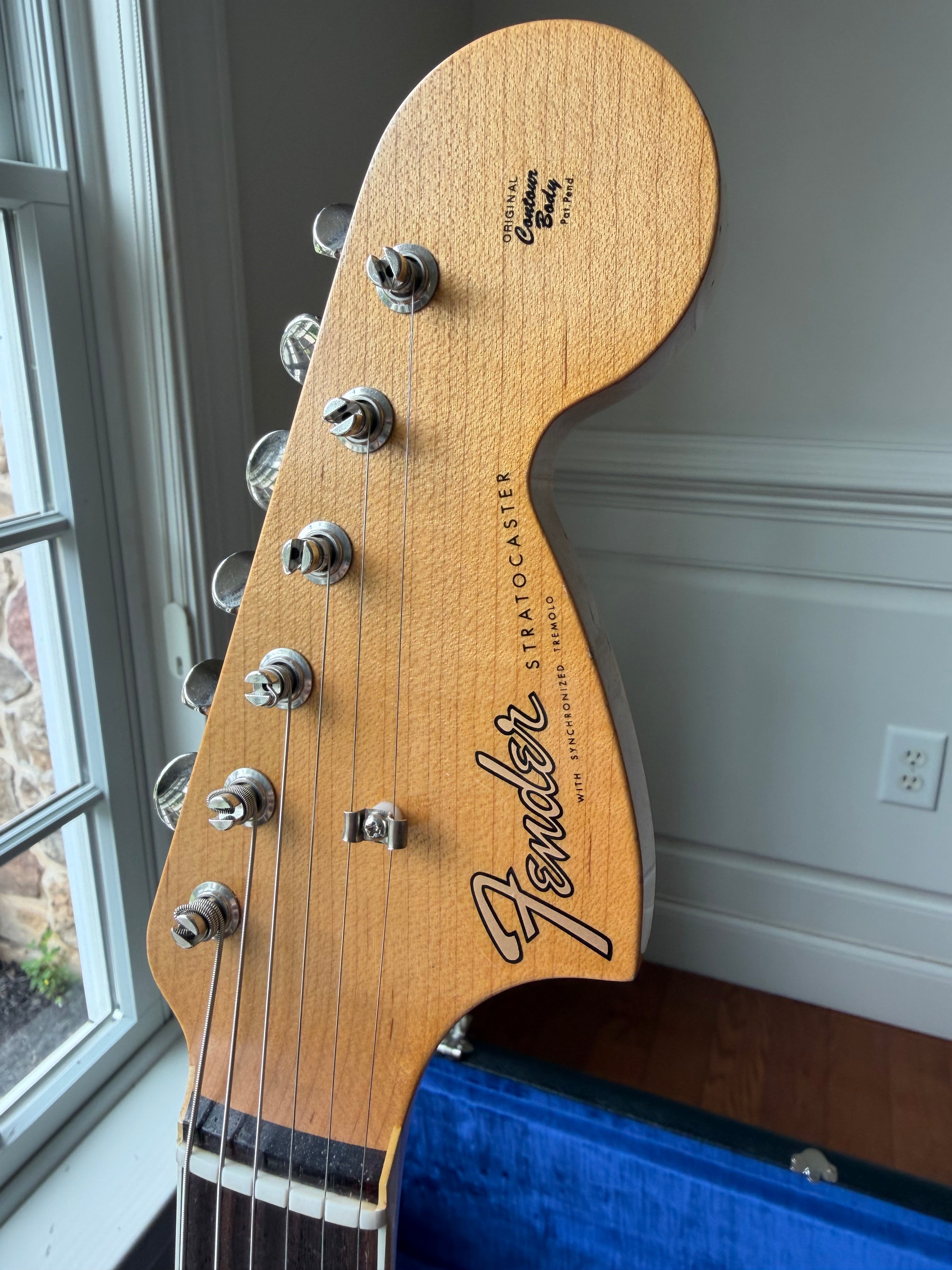 2024 Fender Custom Shop ‘67 Stratocaster Channel Bound Neck Relic - Aged Ocean Turquoise