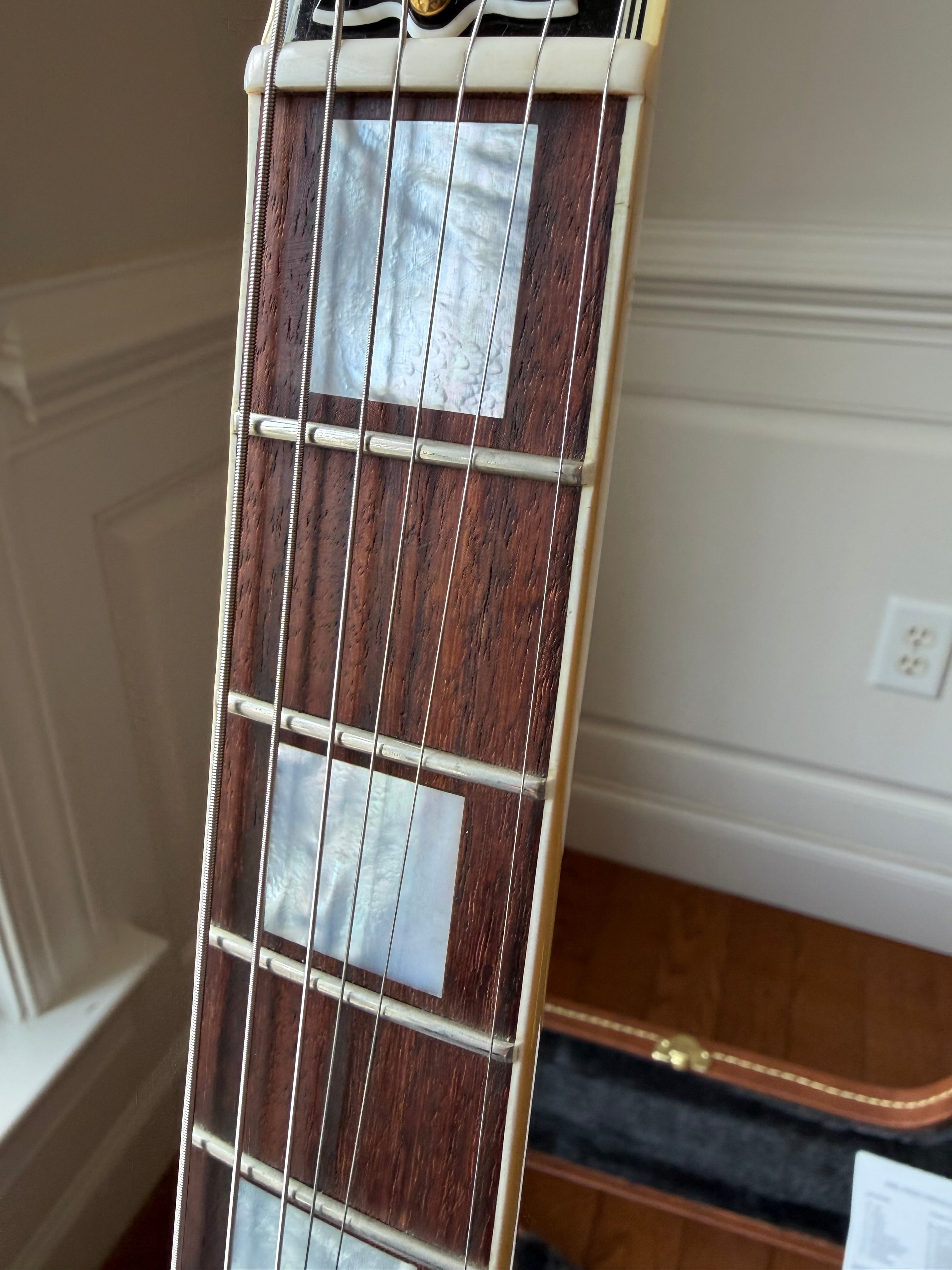 2018 Gibson ES-355 Black Beauty 3 Pickup Gold Hardware - Ebony Black - Image 5