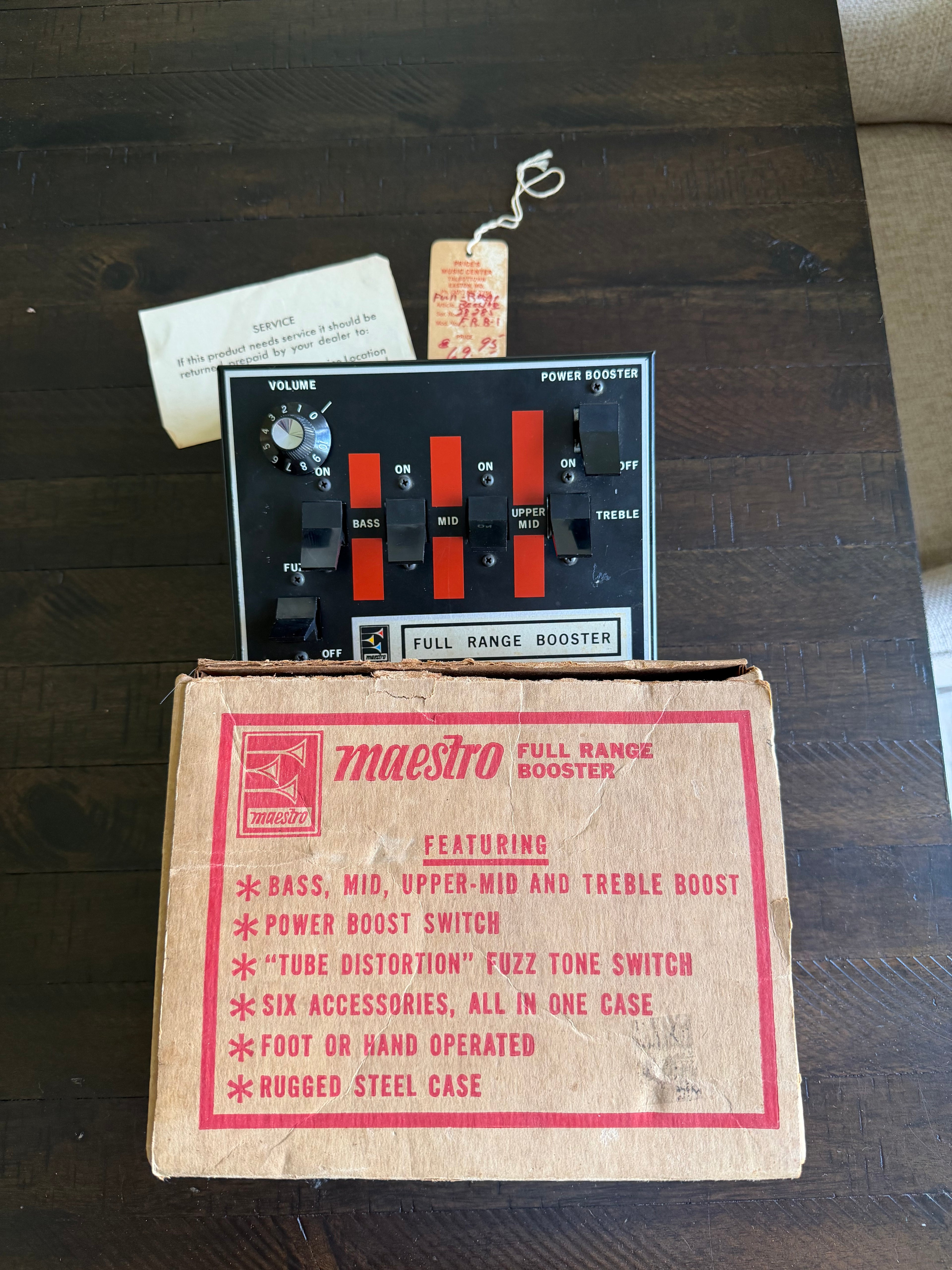 Maestro Full Range Booster FRB-1