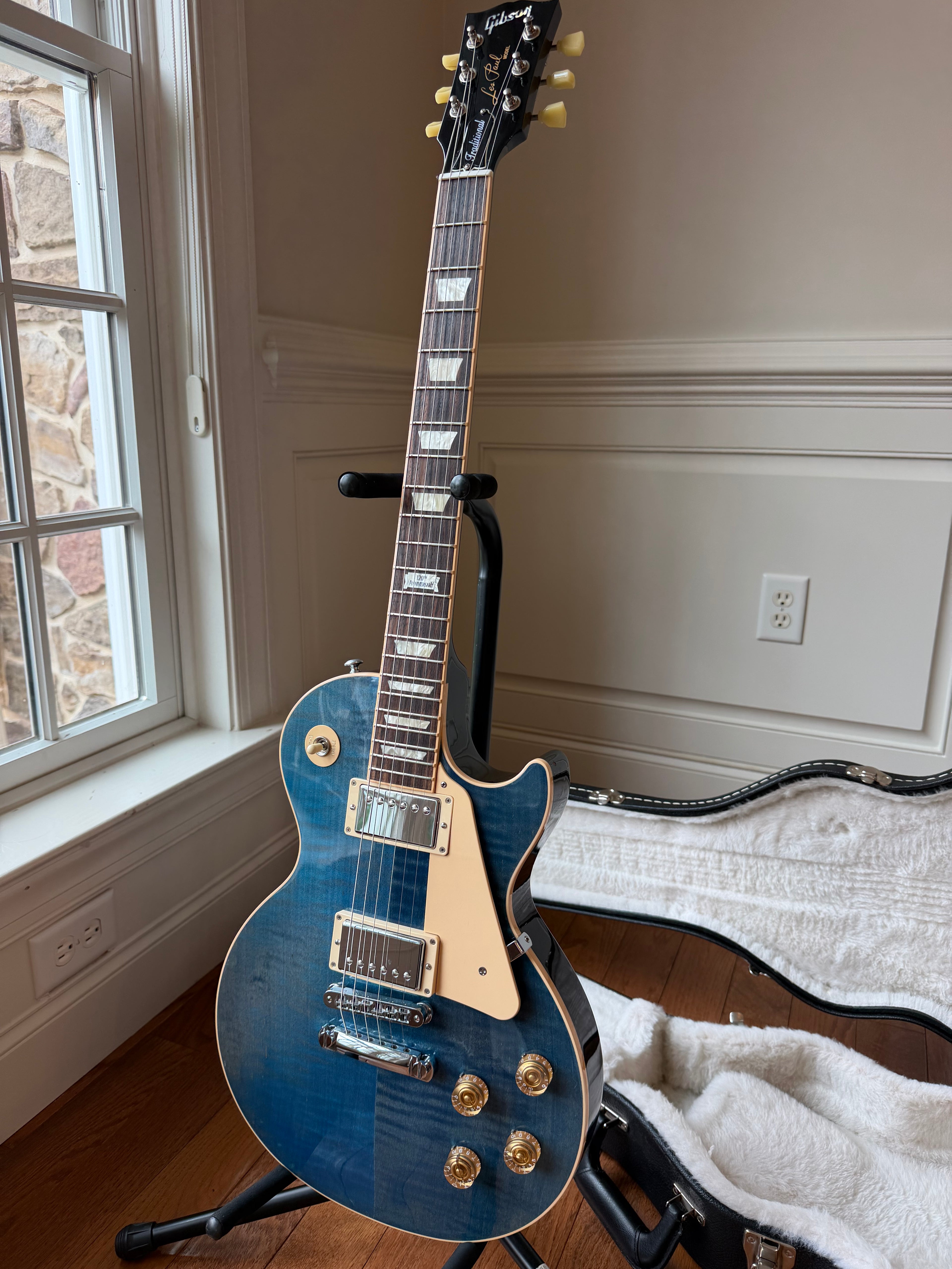 2014 Gibson Les Paul Traditional 120th Anniversary - Ocean Blue