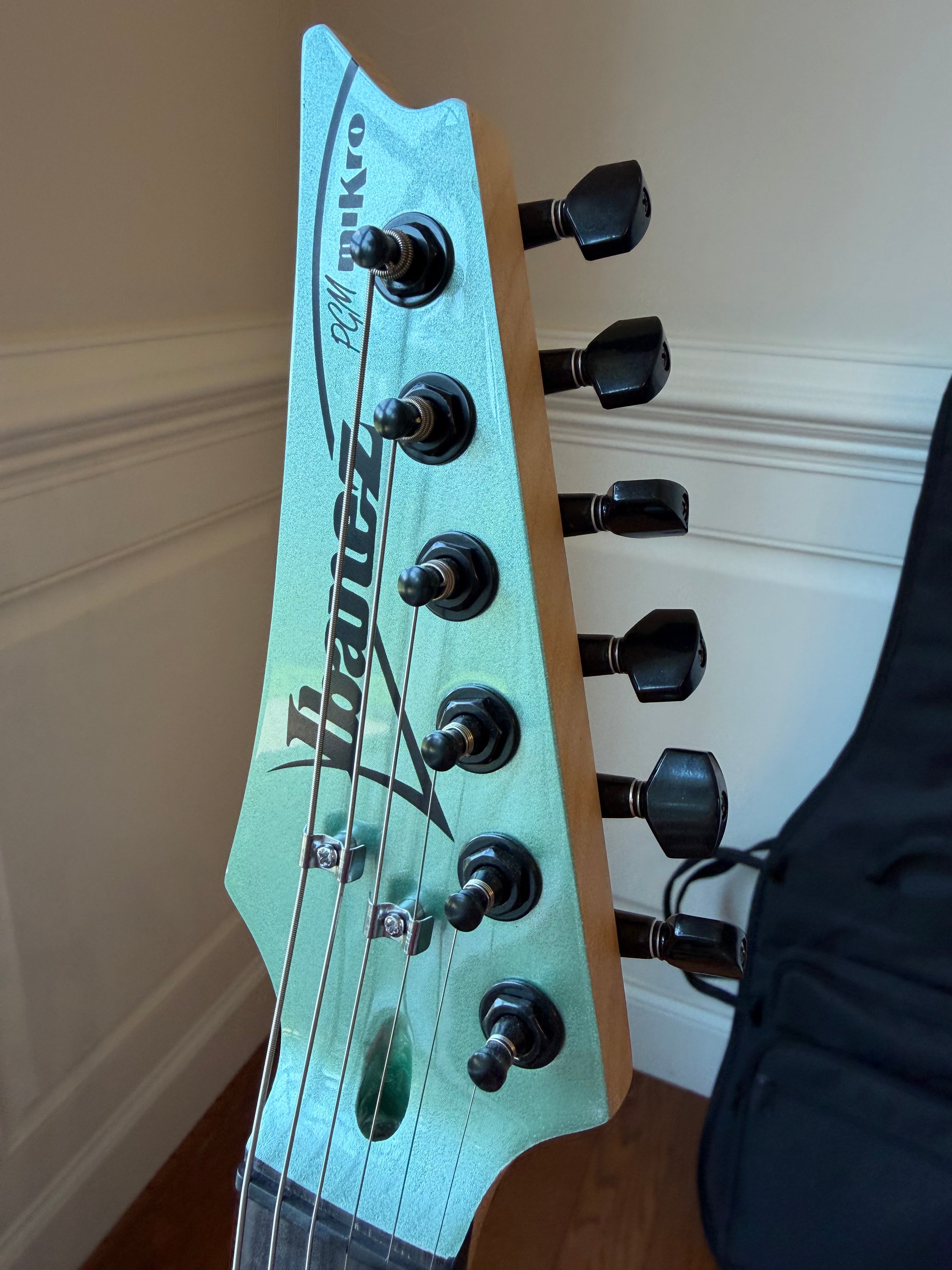 Ibanez PGMM21 Paul Gilbert Signature Mikro - Metallic Light Green