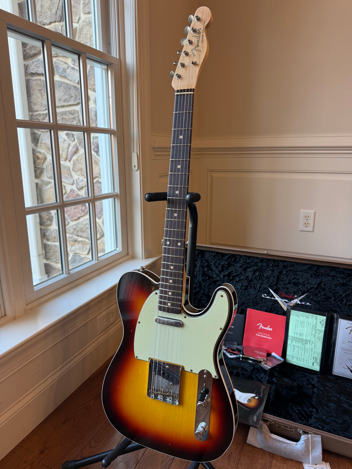 2024 Fender Custom Shop ‘60 Telecaster Custom Journeyman - Chocolate 3 Tone Sunburst