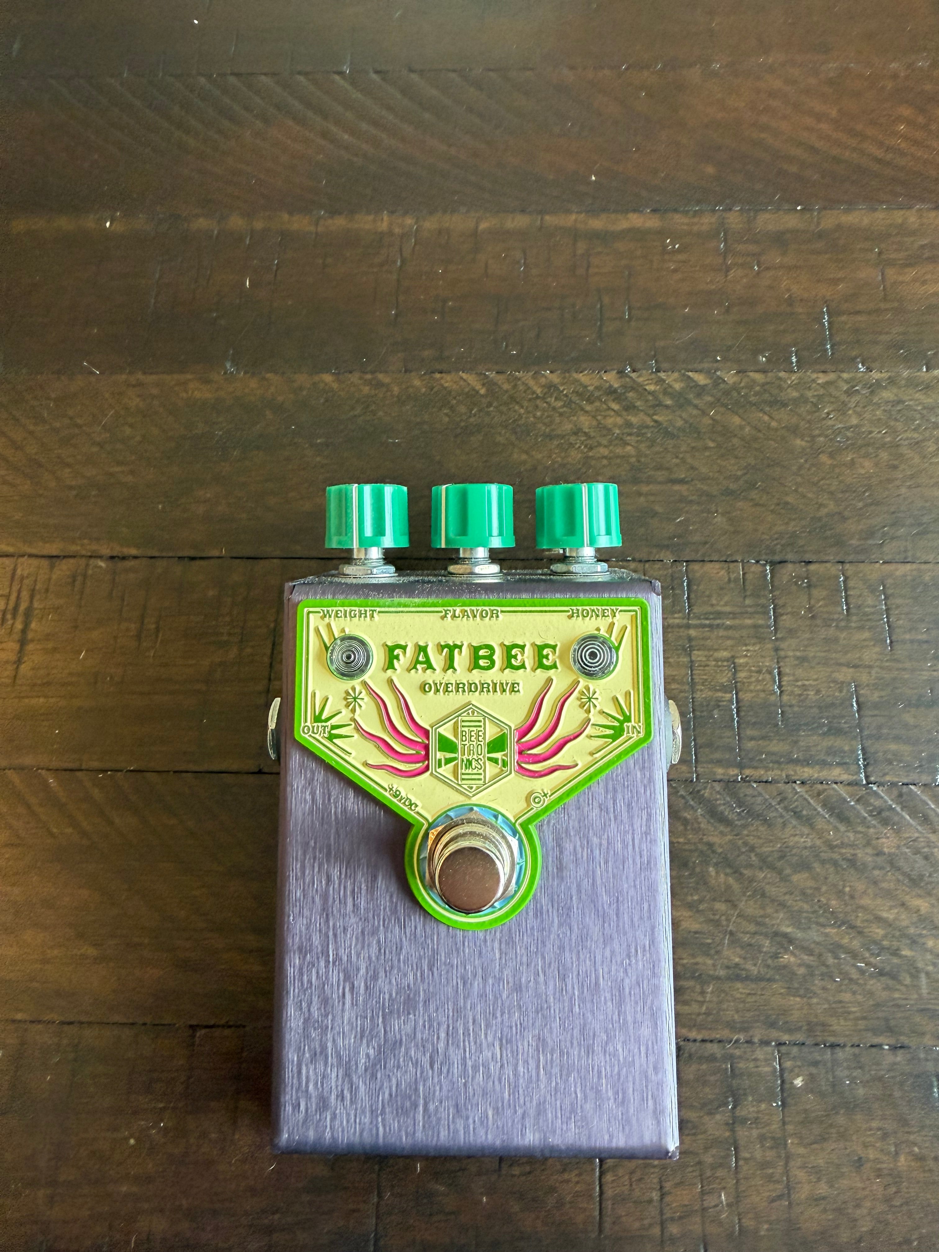 Beetronics Fatbee Overdrive Green Purple - Image 1