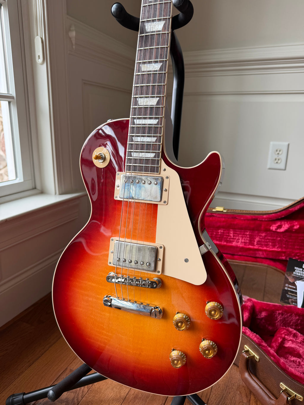 2026 Gibson Les Paul Standard 50s Figured Top - Heritage Cherry Sunburst