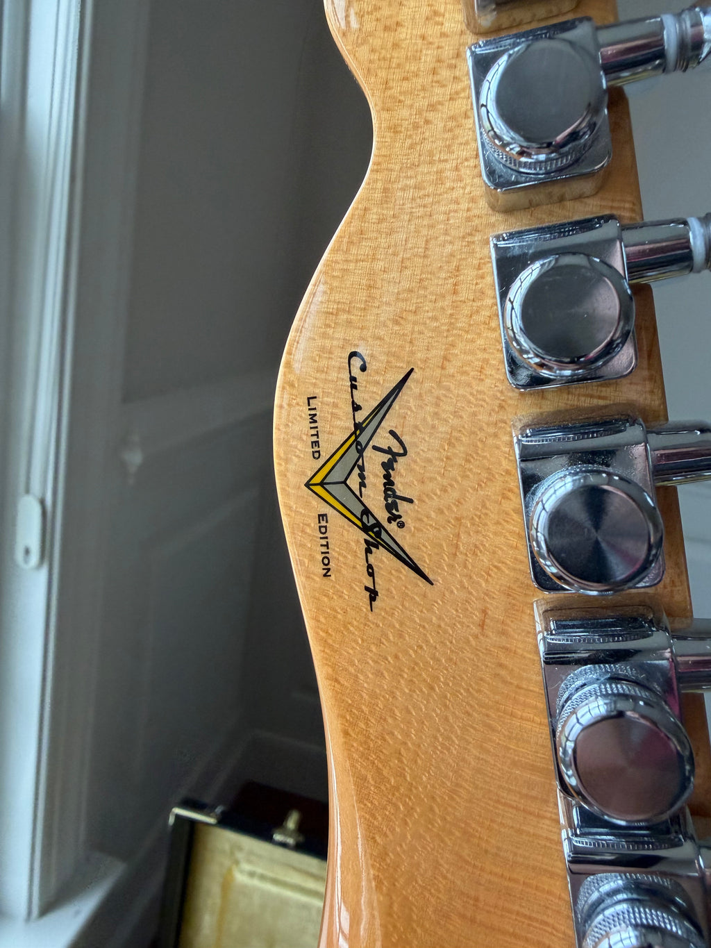2025 Fender Custom Shop Telecaster Custom Deluxe W25 NOS - Taos Turquoise - Image 10