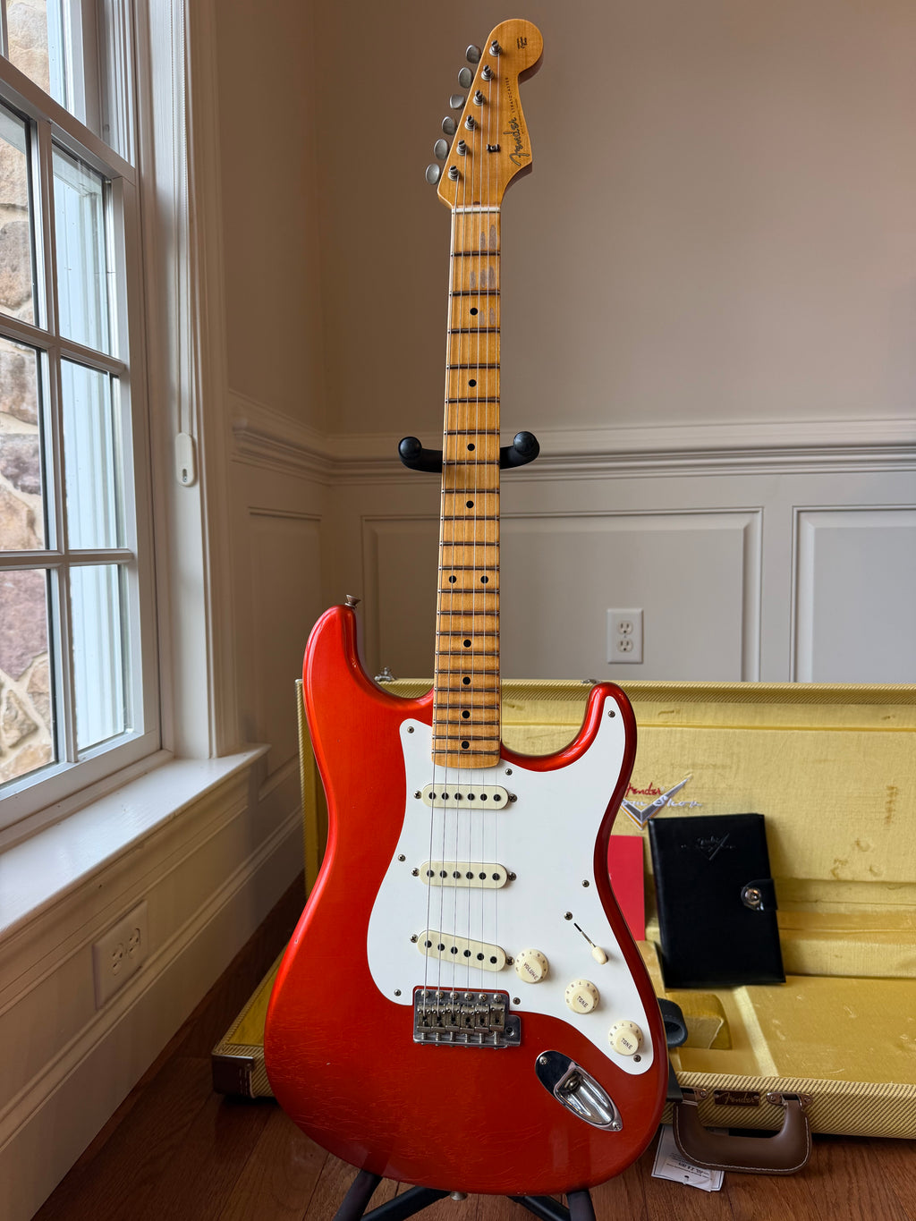 2025 Fender Custom Shop ‘57 Stratocaster Journeyman - Candy Tangerine