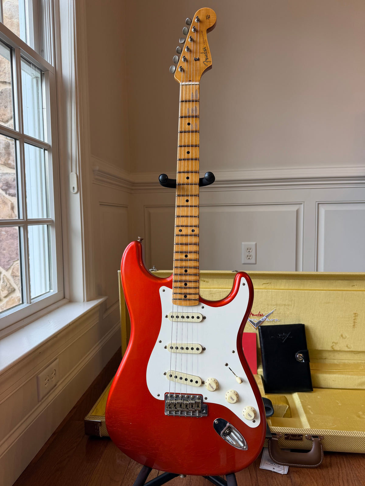 2025 Fender Custom Shop ‘57 Stratocaster Journeyman - Candy Tangerine