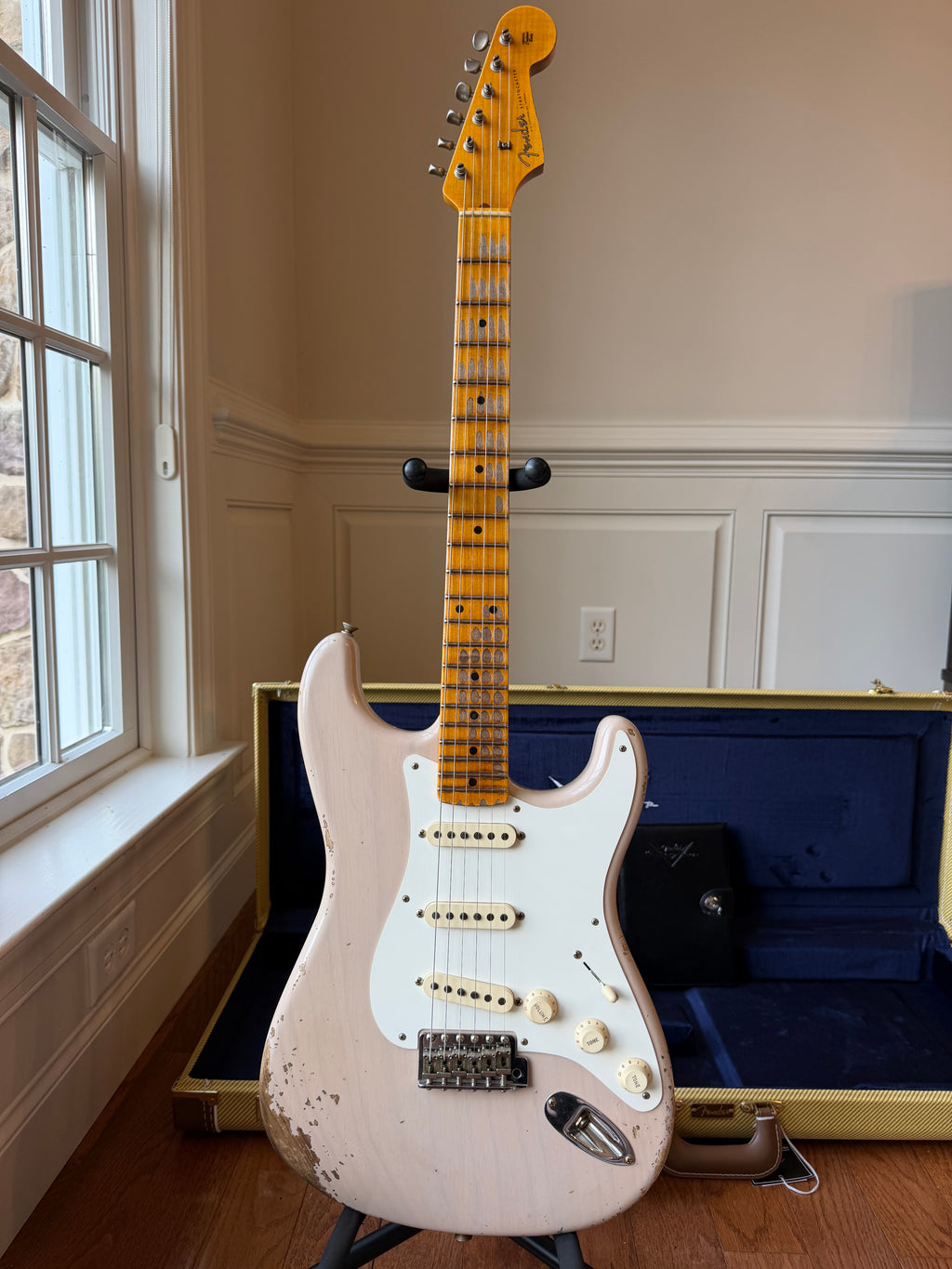 2025 Fender Custom Shop ‘57 SR57 Stratocaster Heavy Relic - Dirty White Blonde