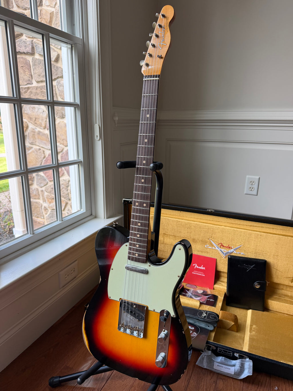 2025 Fender Custom Shop ‘63 Telecaster LR25 Relic Limited Edition - 3 Color Sunburst