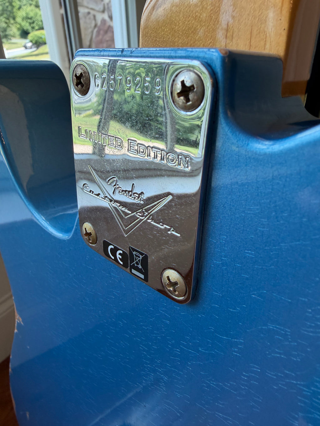 2025 Fender Custom Shop ‘63 Telecaster LR25 Relic - Aged Lake Placid Blue
