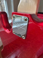 2024 Fender Custom Shop '68 Jazz Bass Journeyman Relic - Aged Candy Apple Red - Image 10