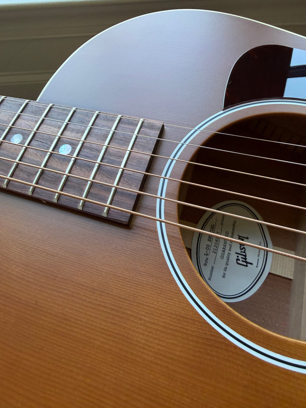 2026 Gibson L-00 Special - Satin Honey Burst