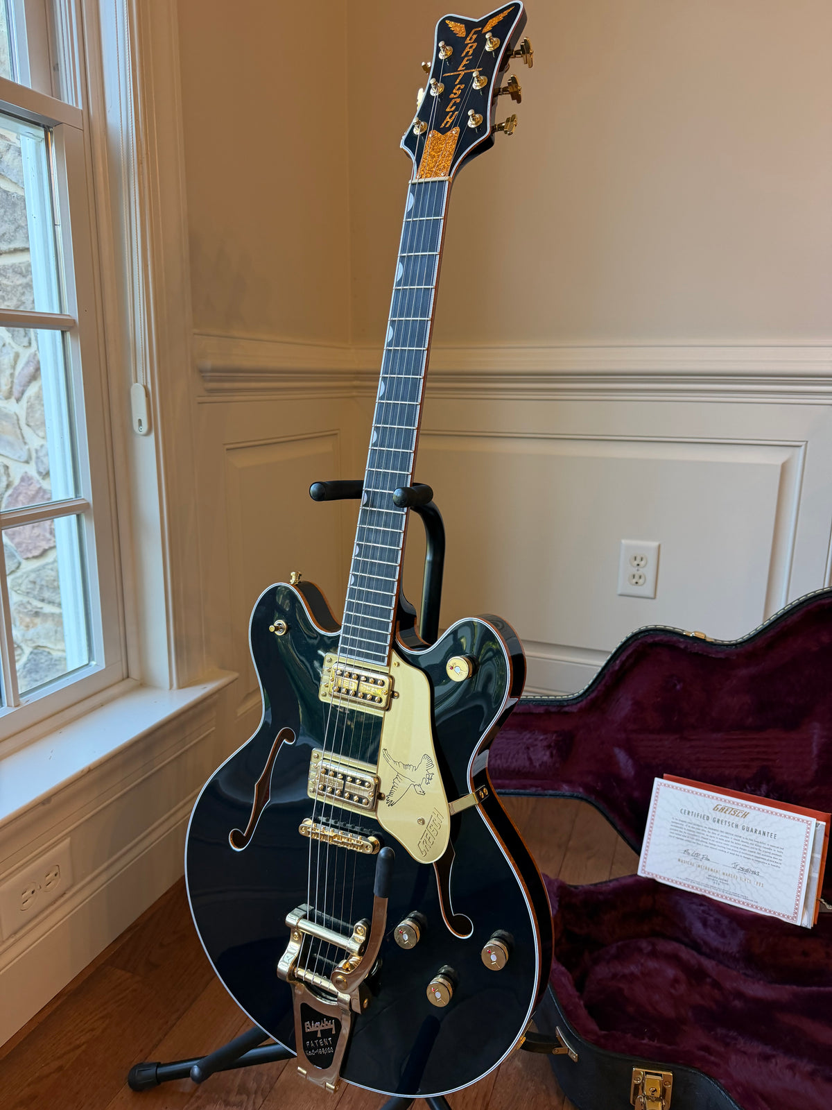 2025 Gretsch Falcon Pro Center Block LTD Limited Edition - Midnight Sapphire Blue