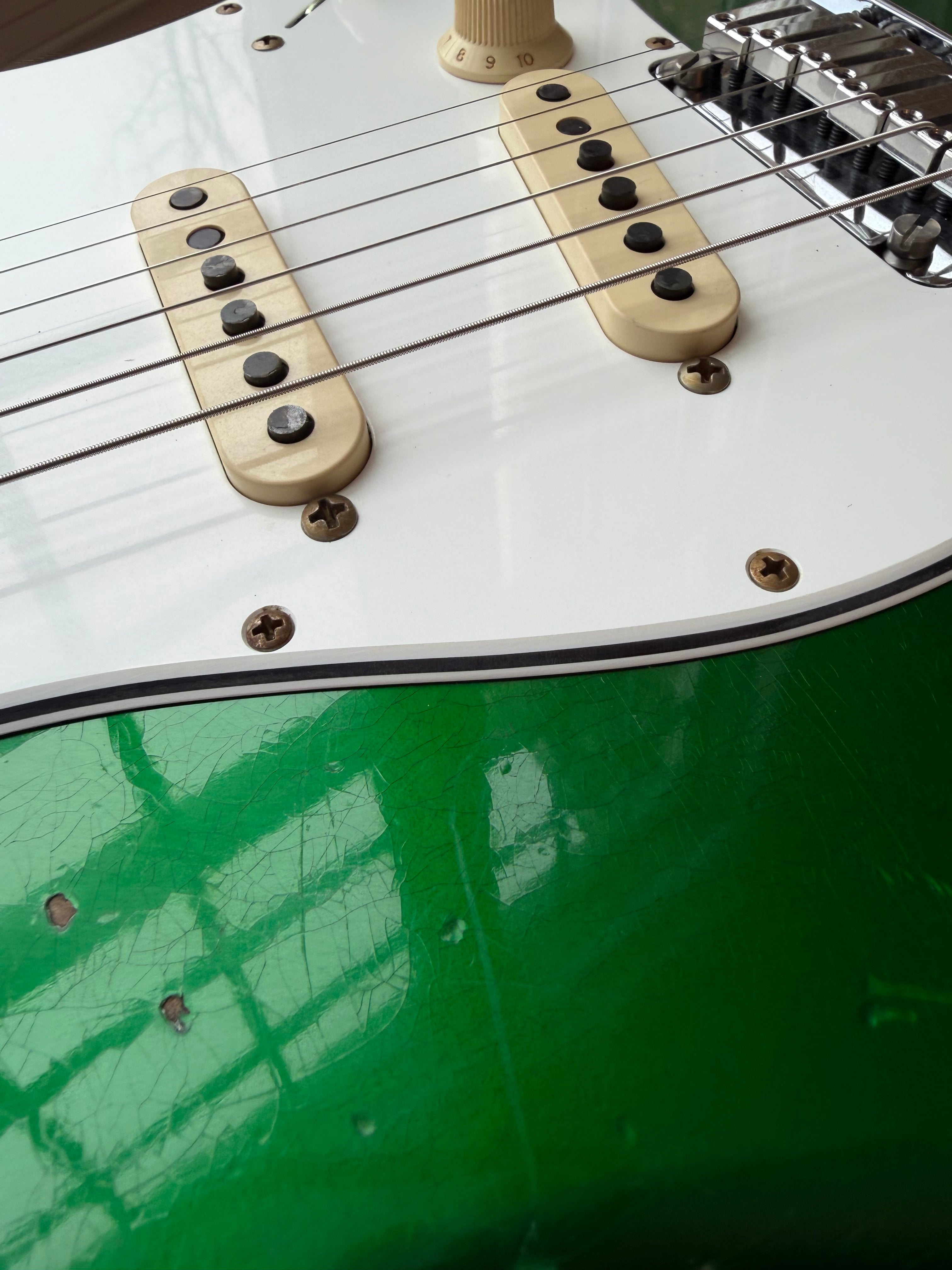 2026 Fender Custom Shop Stratocaster Pro W25 Relic - Candy Apple Green - Image 13