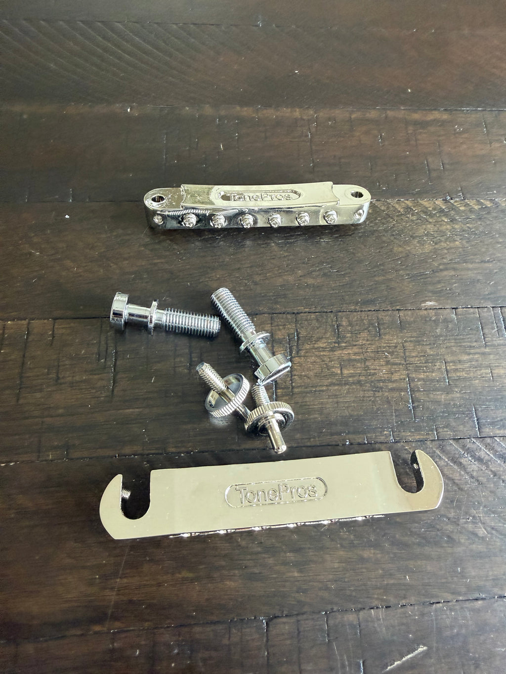 Tone Pros Locking Tailpiece and Bridge - Chrome