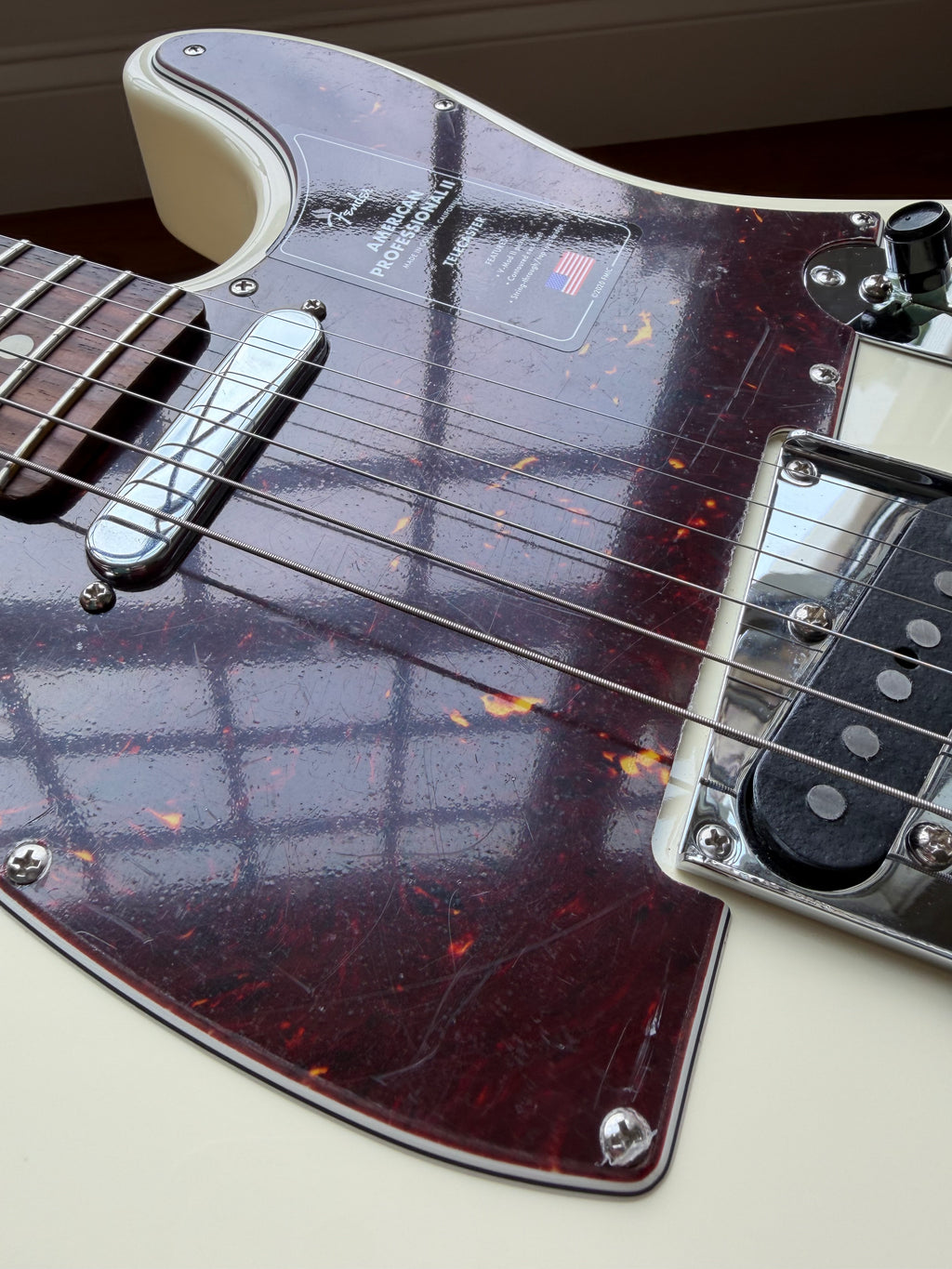 2023 Fender American Professional II Telecaster - Olympic White